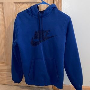 Blue Nike hoodie